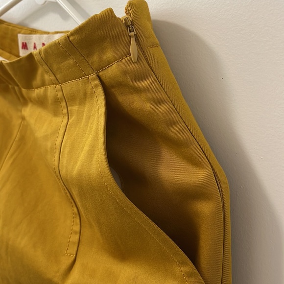 Marni Women Trouser Color Mustard - Picture 6 of 12